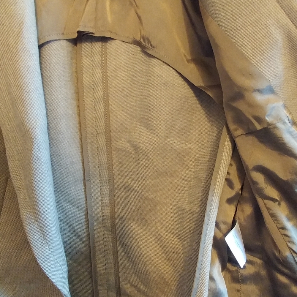 Akris Punto 100% Wolle-laine-wool Beige Blazer - Picture 5 of 14